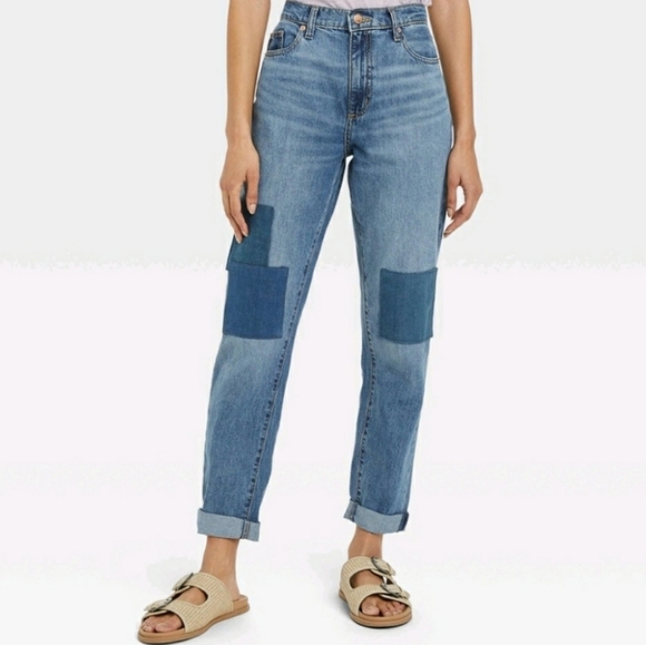 😻💛UNIVERSAL THREAD GOODS CO. Boyfriend Jeans - Picture 2 of 14